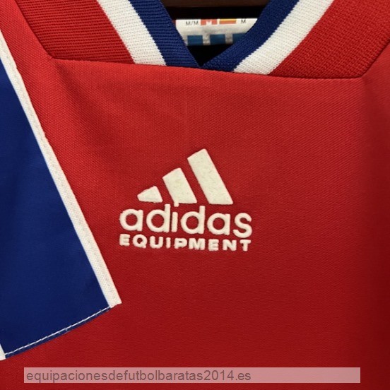 Nuevo 1ª Camiseta Bayern Munich Retro 1993 1995 Azul Rojo Baratas